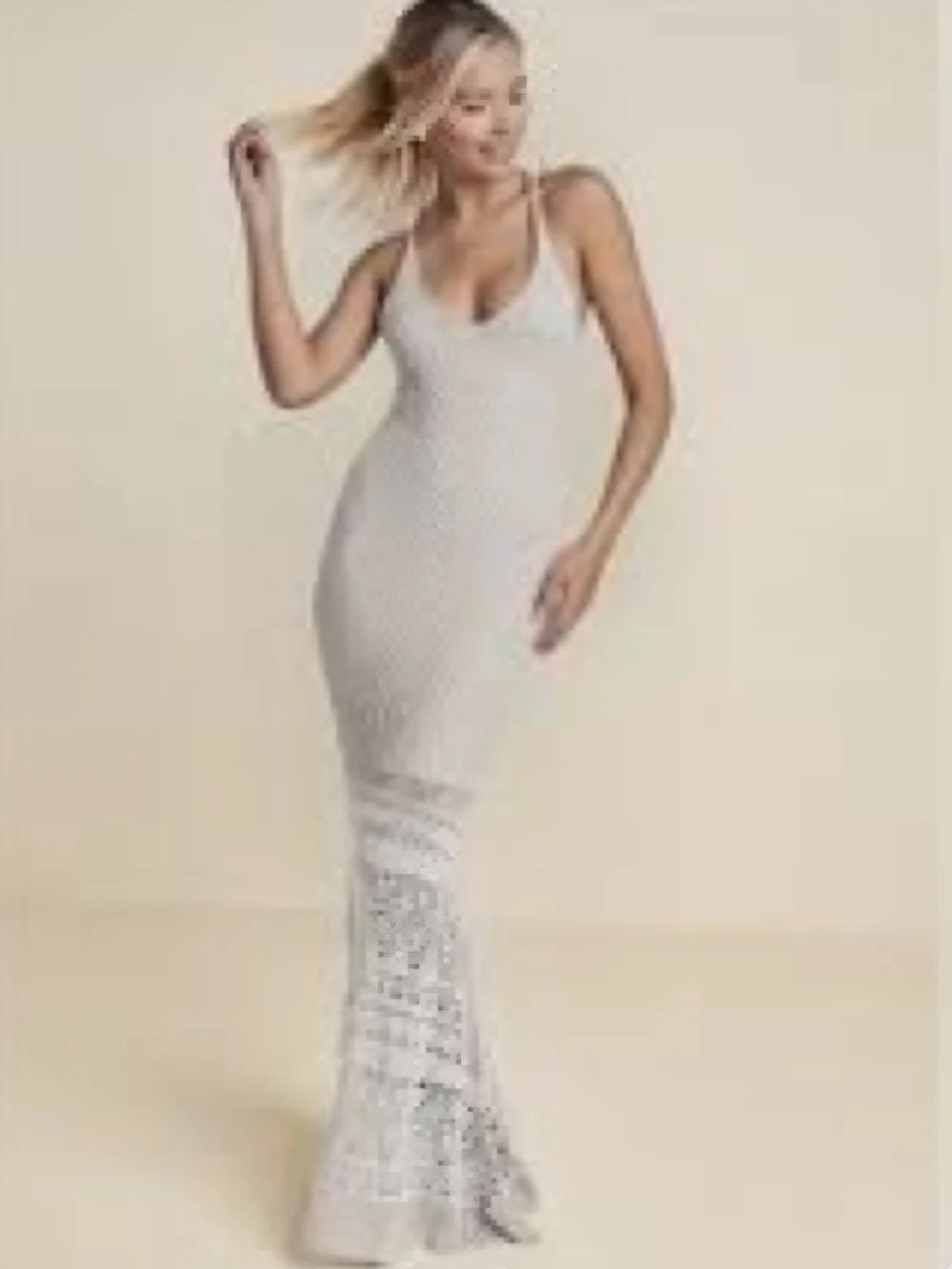 Venus Crochet Maxi Dress